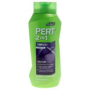 2 in 1 Complete Plus Scalp Care Shampoo and Conditioner by Pert Unisex 25.4 oz